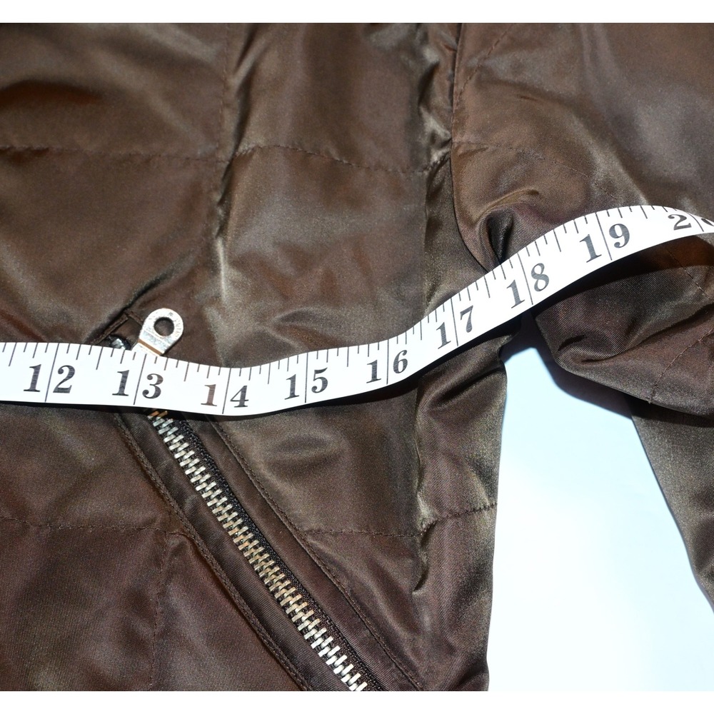 Andrew Marc Puffer Jacket Real Rabbit Fur - Picture 7 of 10
